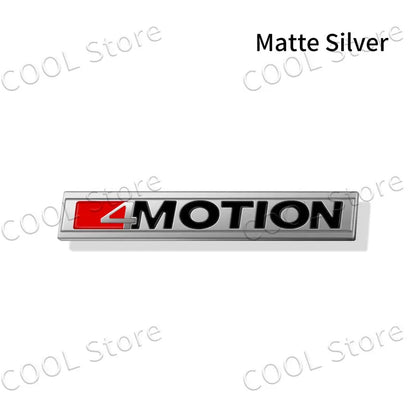 Volkswagen 4motion Metal Badge