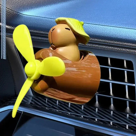Car Aromatherapy Diffuser Capybara Pilot Shape Car Vent Clip Aromatherapy Automotive Air Freshener With Lasting Long Fragrance - China Mainland