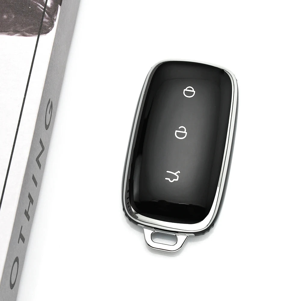 TPU Car Key Case Shell Fob Cover For Geely Galaxy EX5 E5 Proton