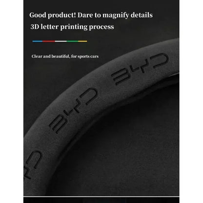 BYD Suede Steering Wheel Cover
