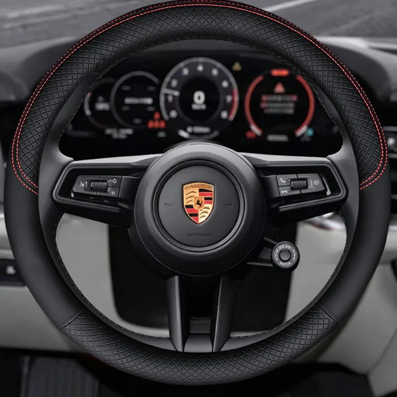 Porsche 8D Nappa Perforated Steering Wheel Cover