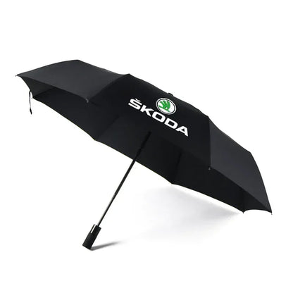 Skoda Automatic Folding Car Umbrella - 