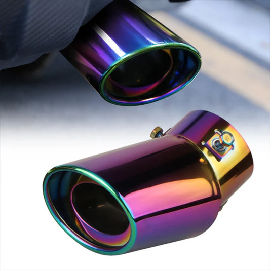 2.5" Inlet Stainless Steel Exhaust Muffler Tip