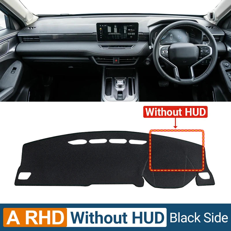 Haval Jolion Dash Mat - No HUD Black RHD / -