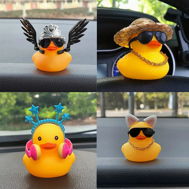 Car Rubber Duck Dashboard Ornament Decoration Gift