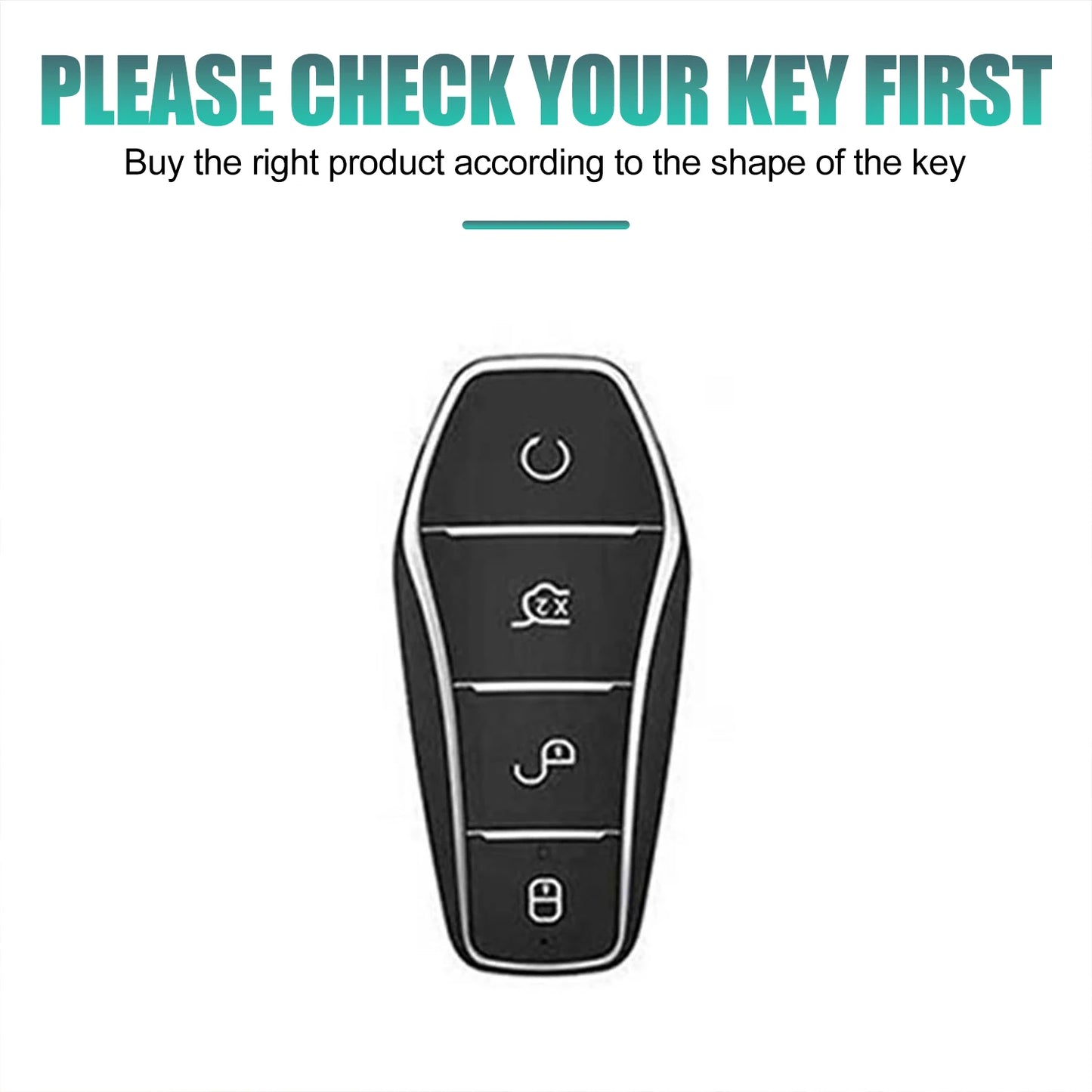 BYD Key Case Cover - Atto 3 Han EV Dolphin Mini Sealion 7 Protection