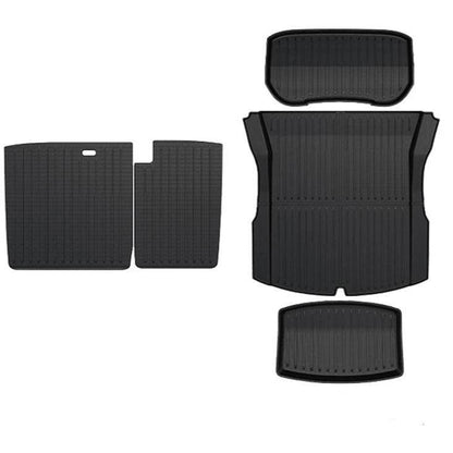 Tesla Model 3 Highland (2024–2025) All-Weather TPE Floor Mats & Cargo Liner - 1Pc Mat