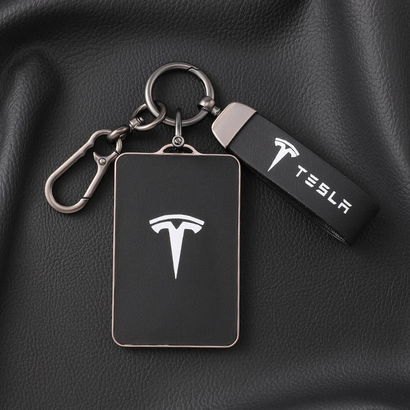 TPU Leather NFC Key Case Cover Tesla Model 3 S X Y Protection