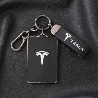 TPU Leather NFC Key Case Cover Tesla Model 3 S X Y Protection