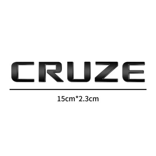 Chevrolet Cruze Letter Badge