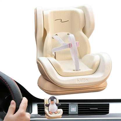 Mini Doll Car Seat Plush Toy