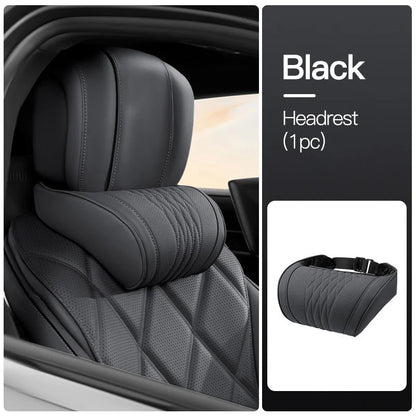 Universal Adjustable Car Headrest & Lumbar Pillow