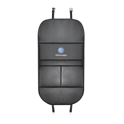 VW Car Seat Back Protector Anti-Kick Mat Storage Bag Golf Tiguan
