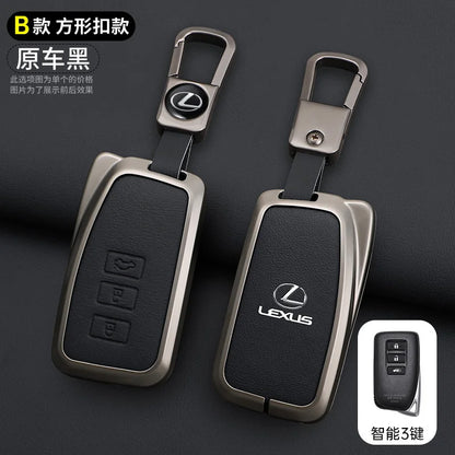Zinc Alloy Car Key Case Cover for Lexus NX GS RX IS ES GX LX RC Models