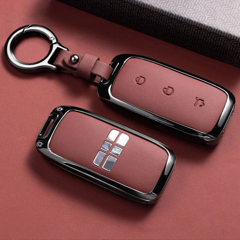 Protective Key Case for Geely Galaxy M9 EX5 E5 L7 Remote Fob Shell
