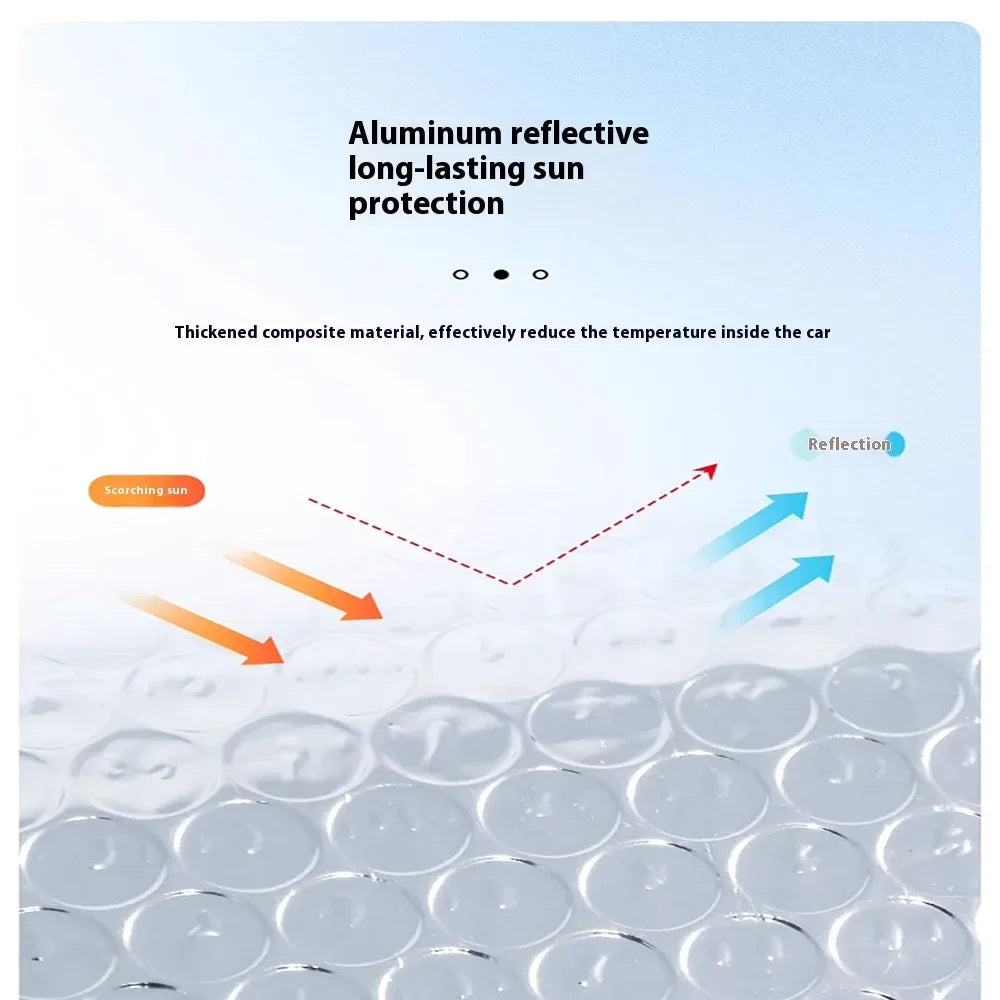 Snoopy Car Windshield Sunshade Cover Visor - A