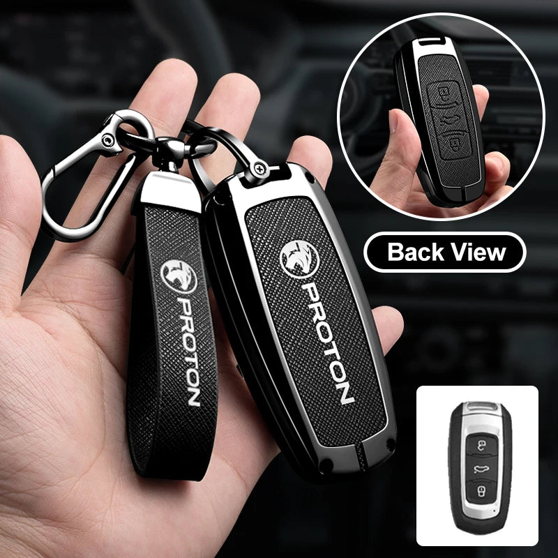 Proton Zinc Alloy Key Case - Style B black 03