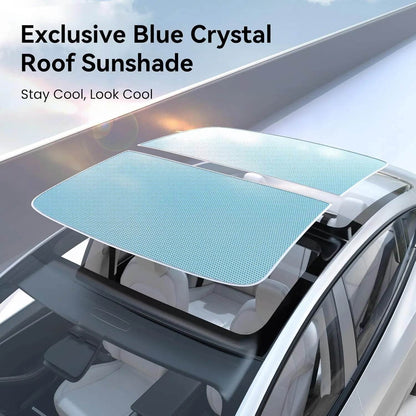 Tesla Model 3/Y Sunroof Sunshade (2020–2025) - Windshield M3 MY
