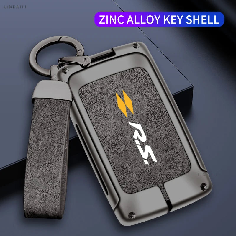 Zinc Alloy Car Key Case Cover For Renault Captur Megane Clio Zoe
