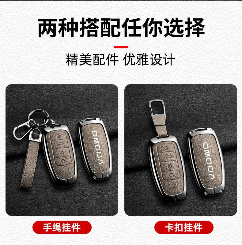 Zinc Alloy Key Case Cover for Chery Omoda C5 FX7 FX8 Pro Plus