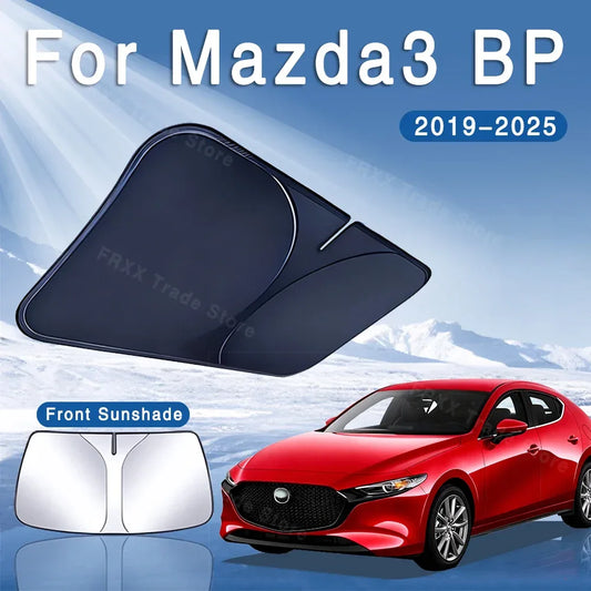 Mazda3 BP MK4 2019-2025 Foldable Sun Visor Windshield Sunshade - 