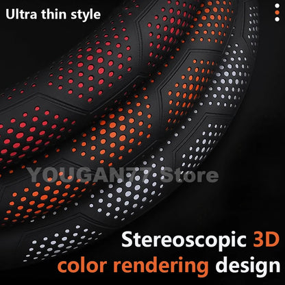 RAM Anti-Slip Leather Steering Wheel Cover