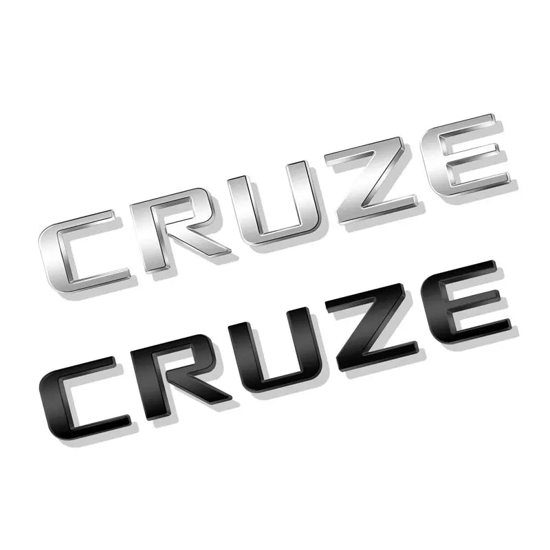Chevrolet Cruze Letter Badge