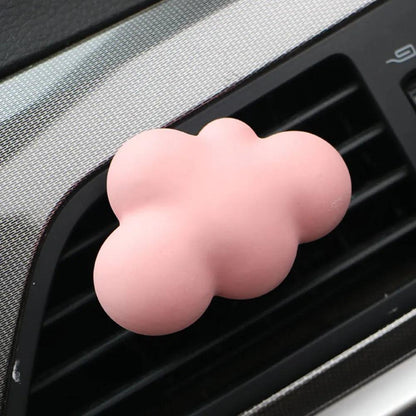 Refillable Cloud Car Air Freshener - Gypsum Aroma Diffuser Vent Clip
