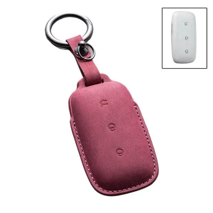 PU Leather Key Case for Geely EX5 EM-i Galaxy L6 L7 M9 Proton