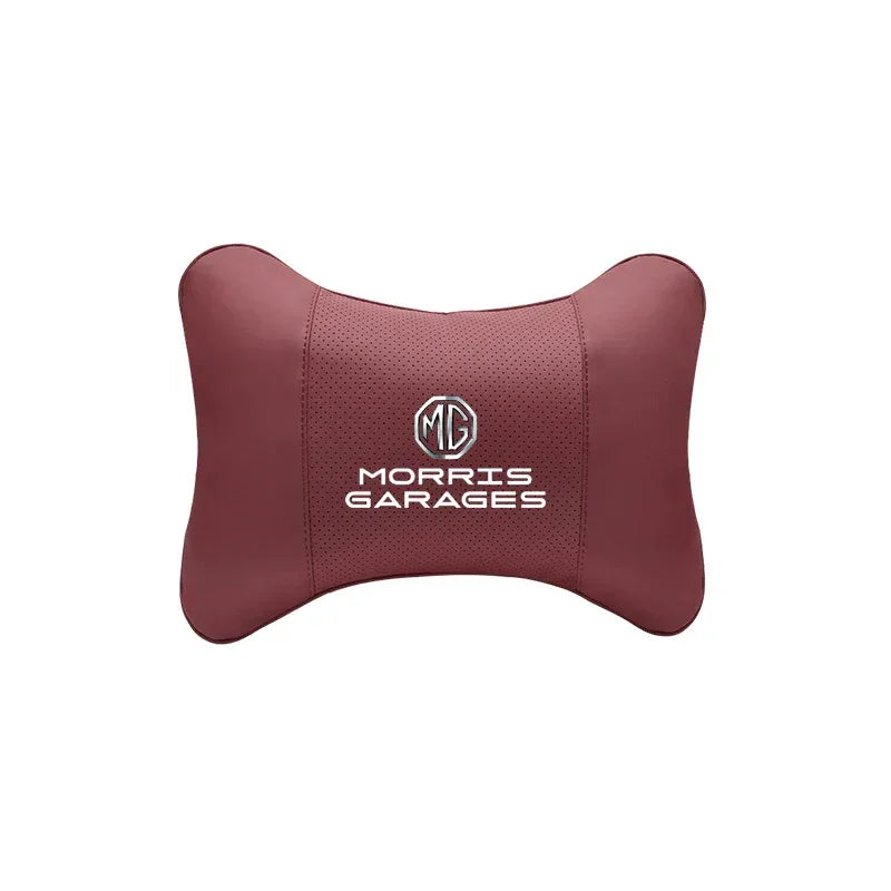 MG Headrest & Lumbar Support - Red Lumbar