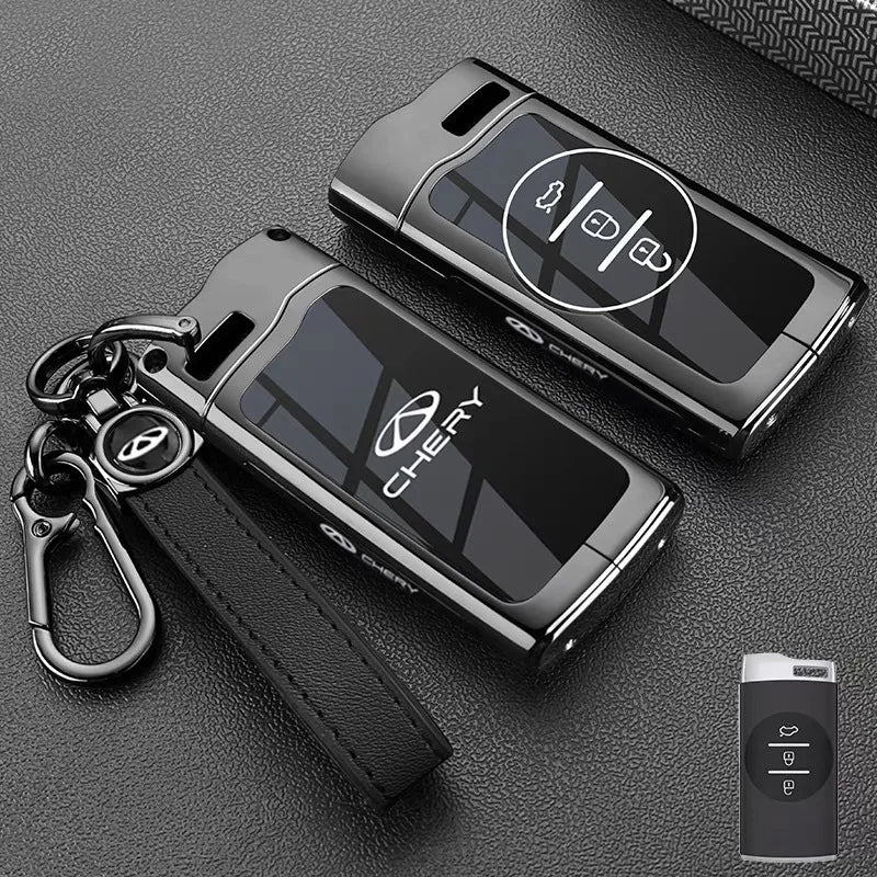 Zinc Alloy TPU Key Case Cover for Chery Jaecoo Tigo 7 8 Omoda C5