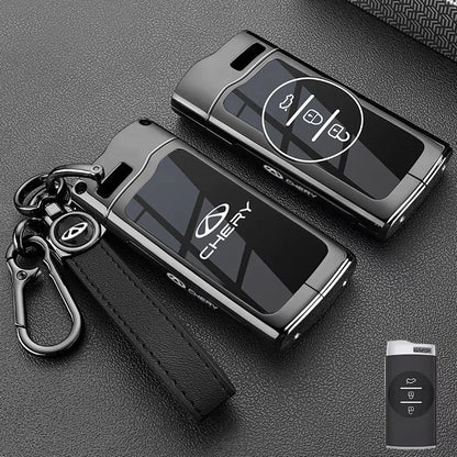 Zinc Alloy TPU Key Case Cover for Chery Jaecoo Tigo 7 8 Omoda C5