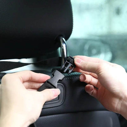 Car Seat Back Trash Holder | Hanging Oxford Cloth Garbage Bag for Car - 