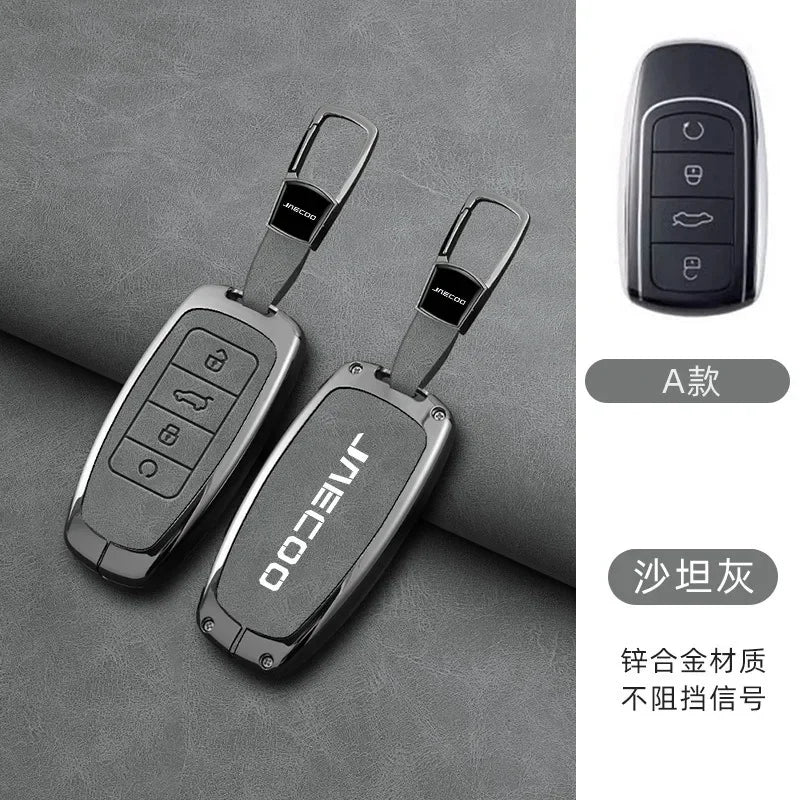 Zinc Alloy Remote Key Cover for JAECOO J7 J8 Chery Models