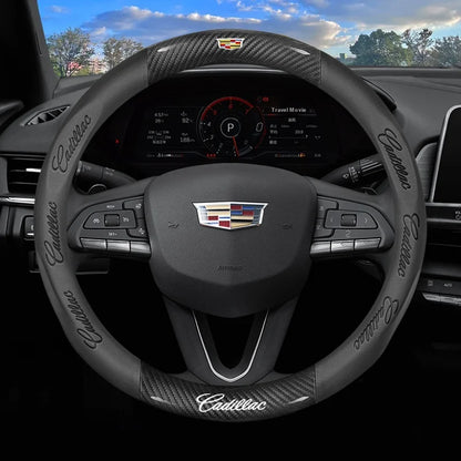 Cadillac Carbon Fiber Steering Wheel Cover