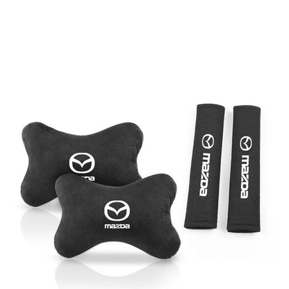 Mazda Neck Pillow and Seat Belt Pad