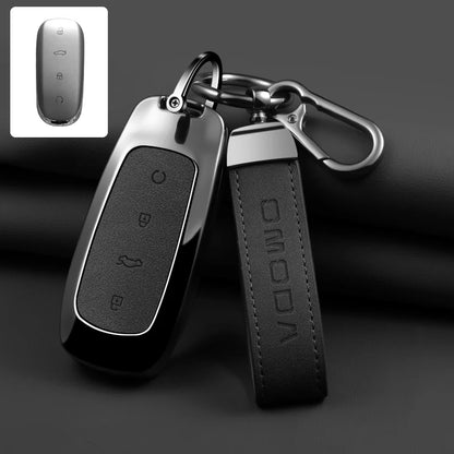 Zinc Alloy Leather Car Key Case Chery Omoda C7 2025 2026 Cover