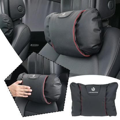 Leapmotor Car Seat Headrest & Lumbar Support Pillow Set