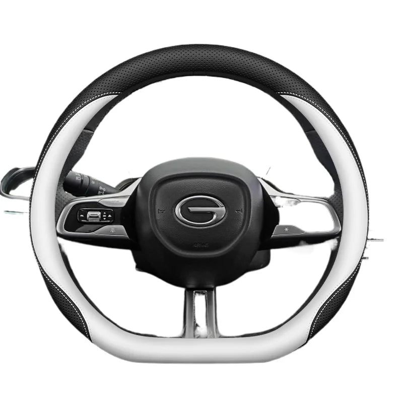 Leather Steering Wheel Cover for GAC GS3 GS4 Emzoom Empow Emkoo