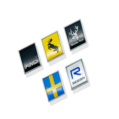 Volvo R-Design Metal Badge