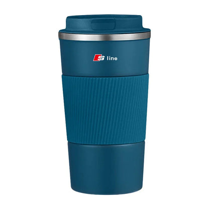 Audi Stainless Steel Thermos Mug - A3 A5 A6 A7 Q3 Q5 Q7 TT S-Line