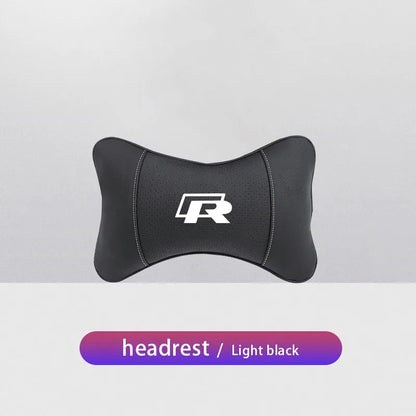 Volkswagen Leather Headrest Pillow
