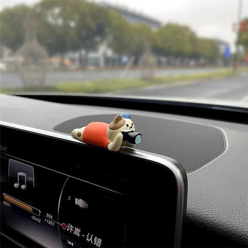 Cute Kitten Car Dashboard Ornament