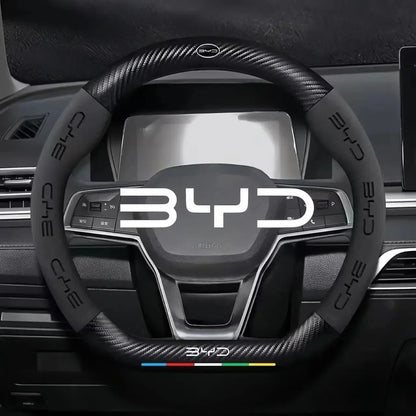 BYD Suede Steering Wheel Cover