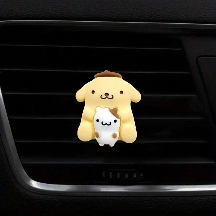 HelloKitty Kuromi Cinnamoroll Car Air Vent Clips Interior Decor