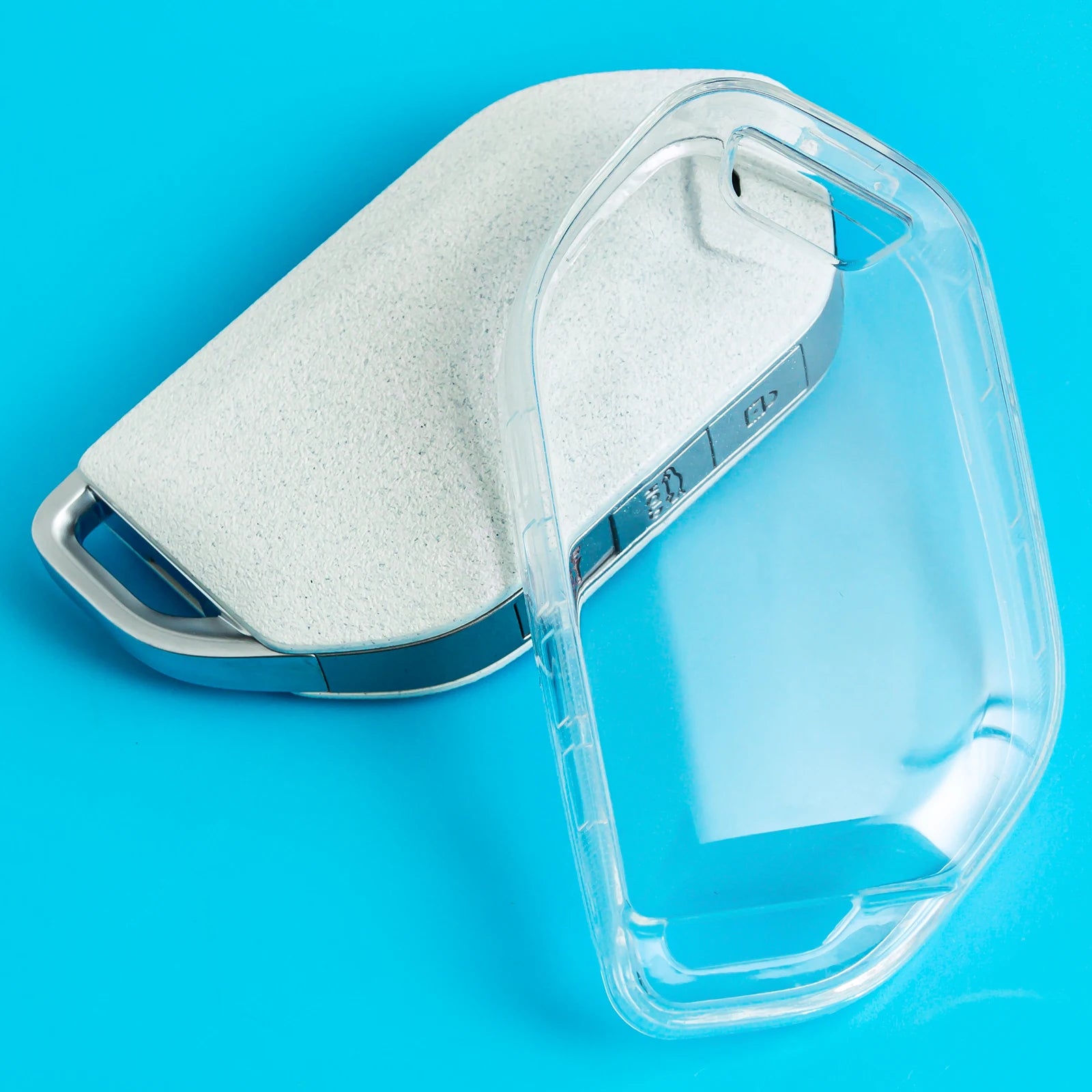 Kia Slim Key Fob Case — EV6, EV9, Sportage, 1 or 2 Pack - 1 × Clear
