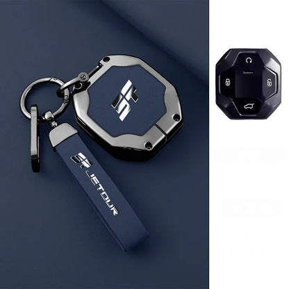 Chery Jetour Traveler 2023-2024 Zinc Alloy TPU Key Case Cover