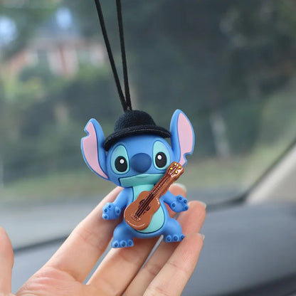 Stitch Disney Anime Car Rearview Mirror Pendant