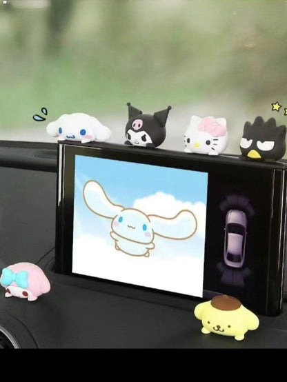 Sanrio Character Car Dashboard Decoration - Hello Kitty My Melody Kuromi