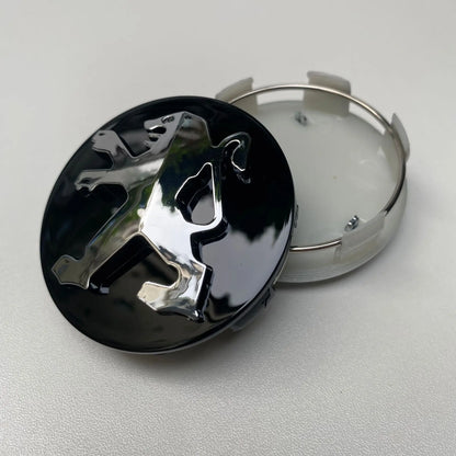 4Pcs Peugeot Wheel Center Hub Caps